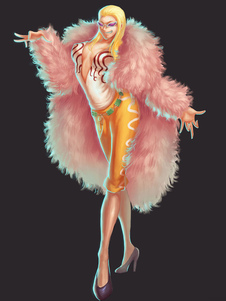 Toussaint Cosplay Costume dans One Pièce