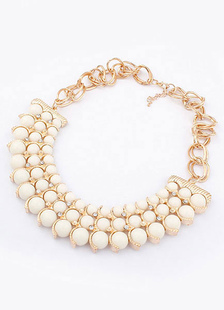 Unique Collier en résine style européen fermoir homard