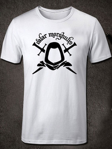 T-shirt noir en coton de télévision