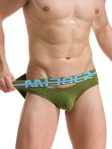 Sexy coton découpé slips sous-vêtements pour hommes