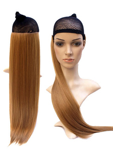 Extension de cheveux raides synthétique dégradé