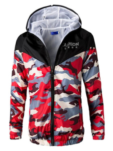 Sweat multicolore Appareil léger coupe-vent en Camo