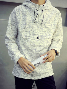 Blouson blanc sublime en polyester