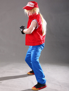 The King Of Fighters KOF Terry Bogard Halloween Cosplay Costume