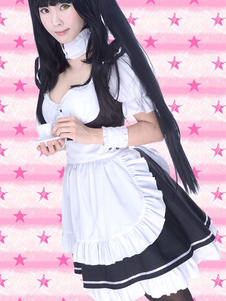 Jour un Live Tobiichi Origami Tokisaki Kurumi Halloween Cosplay Costume Maid Cosplay Costuem