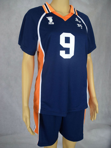 Haikyu !! Uniforme de volley-ball Kageyama Tobio Cosplay Costume Karasuno High School