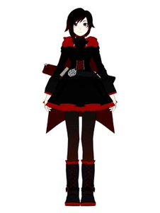 Toussaint Cosplay Costume RWBY rubis Rose