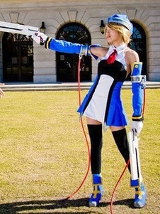 Toussaint Cosplay Costume BlazBlue Noel Vermillion