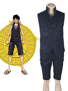 Toussaint Cosplay Costume une pièce 2017 Film Gold Monkey D Luffy été Animé