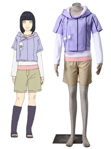 Toussaint Cosplay Costume comme Hyuuga Hinata de Naruto