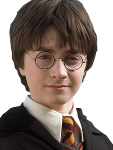 Toussaint Cosplay animé accessoire Harry Potter Harry James Potter cadre rond noir Fim