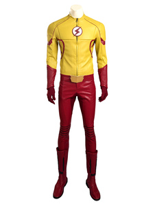 Toussaint Cosplay Costume Le Kid Flash Flash Wally West