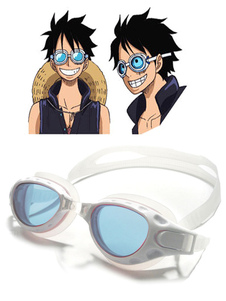 Toussaint Cosplay animé accessoire une pièce 2017 Film Gold Monkey D Luffy Swimming Goggles