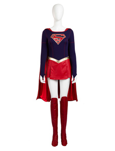 Toussaint Cosplay Costume Supergirl Kara Danvers