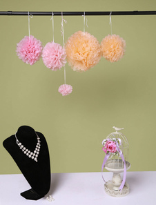 Boule de fleurs boule mariage fleur décoration 5 morceau papier nuptiale