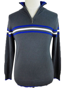 Maille gris Pullover à capuche pull hommes tricot Shirt