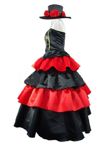 One Piece Perona Halloween Cosplay Costume Gothique Lolita Robe
