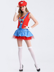 Super Mario Bros adulte Ladies jupe Holloween Costumes