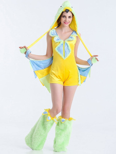 Combinaison de la femme Angry Birds Halloween Costume avec chapeau