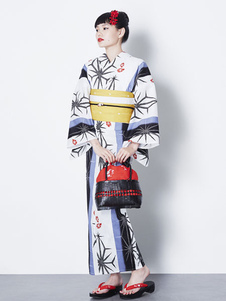 Halloween Costumes Kimono japonais avec l’arc pour les femmes