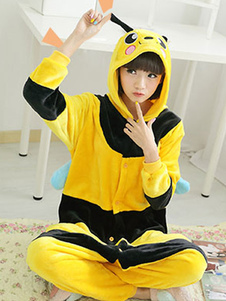 Pikachu Kigurumi Costume flanelle animaux Onesie Sleepwear