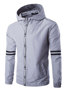 Gris Hoodie à capuche deux Pocket hiver Pullover Hoodie hommes