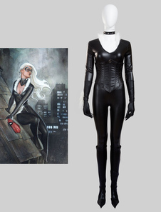 L’incroyable Spider Man chat noir Felicia Hardy Halloween Cosplay Costume