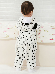Costume mascotte blanc dalmatien