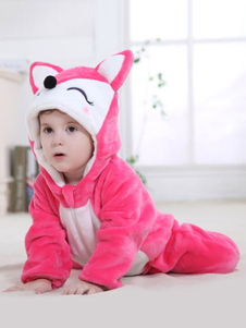 Costume mascotte rose de Renard