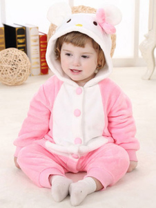 Costume mascotte rose du Chat