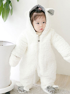 Costume mascotte blanc de Moutons