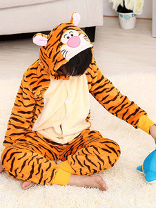 Costume mascotte jaune du Tigre