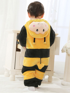 Costume mascotte jaune d'Abeille