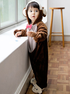 Costume mascotte Brun de Singe