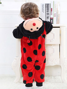 Costume mascotte rouge d'Abeille