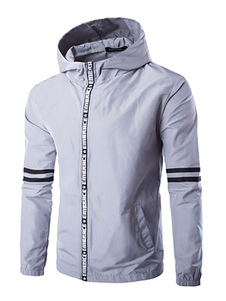 Blouson de qualité en coton multicolore