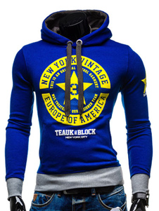 Sweat modeste en coton mélangé impression