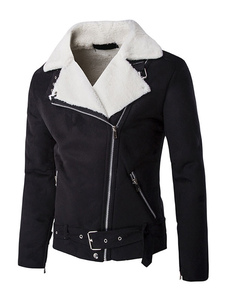 Blouson soutenu synthétique unicolore