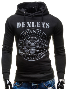 Sweat populaire en coton mélangé impression