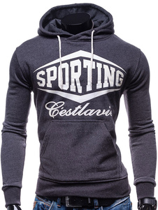 Sweat classique en coton mélangé impression