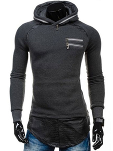 Sweat de qualité en coton mélangé multicolore