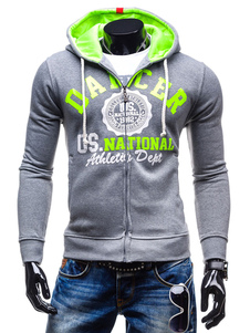 Sweat classique en coton mélangé impression