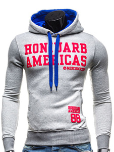 Sweat classique en coton mélangé impression