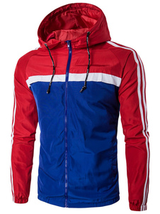 Blouson attrayant synthétique multicolore