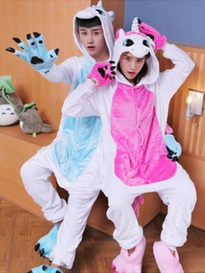Costume Kigurumi pyjama Hippo Onesie flanelle Couple