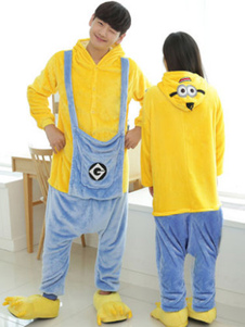 Kigurumi pyjamas sbires Frédéric flanelle animaux Couple Costume costumes en 3 pièces