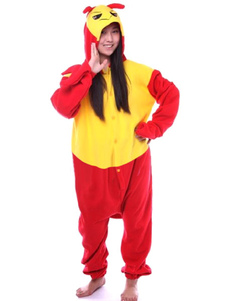 Costume Animal Kigurumi pyjama fourmi Onesie Red Flannel adultes