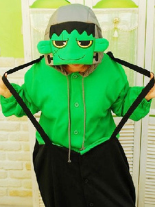 Pyjama Kigurumi Hulk vert Onesie géant pour adultes flanelle Animal Anime Cosplay Costume