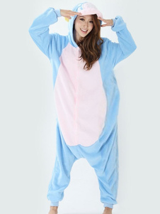 Kigurumi pyjamas Chopper Onesie pour adulte flanelle bleu Anime Costume