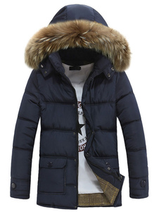 Manteau unique masculin en coton